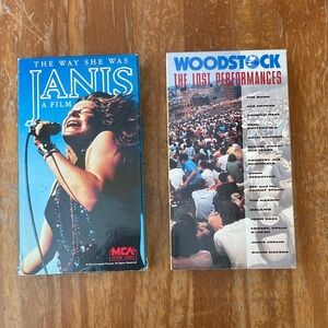 Janis: The Way She Was - Blue VHS Tape